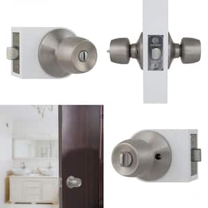 Brandywine Stainless Steel House Pack with 2 Entry, 2 Single Cylinder Deadbolts, 3 Privacy, 3 Passage Knobs