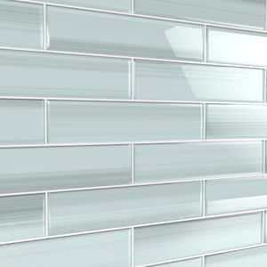 Vesper 3 in. x 12 in. Glass Tile for Kitchen Backsplash and Showers (10 sq. ft./per Box)