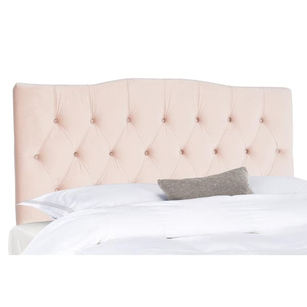 SAFAVIEH Axel Pink Queen Upholstered Headboard