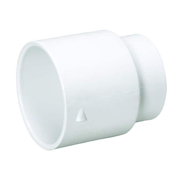 Mueller Industries 4 in. PVC DWV Hub x Hub Soil Pipe Adapter