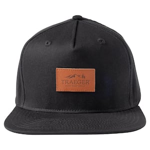 Snapback Adjustable Hat in Black