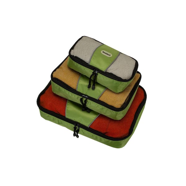 Rockland Packing Cubes-Set of 3, Lime