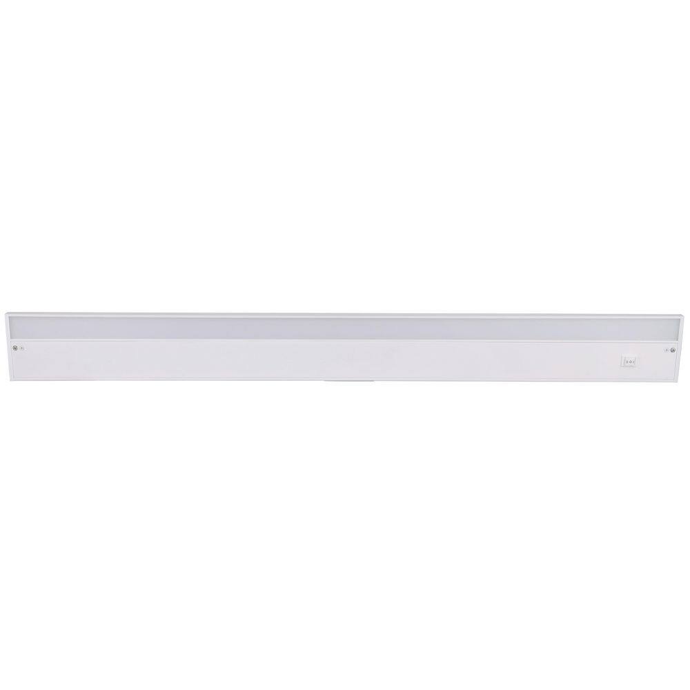 36 in. Hardwired/Plug-in White Finish Dimmable Warm White Integrated LED Linkable Under Cabinet Light price history on PriceWatchPro