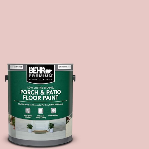 BEHR PREMIUM 1 gal. #S150-1 Cherubic Low-Lustre Enamel Interior/Exterior Porch and Patio Floor Paint