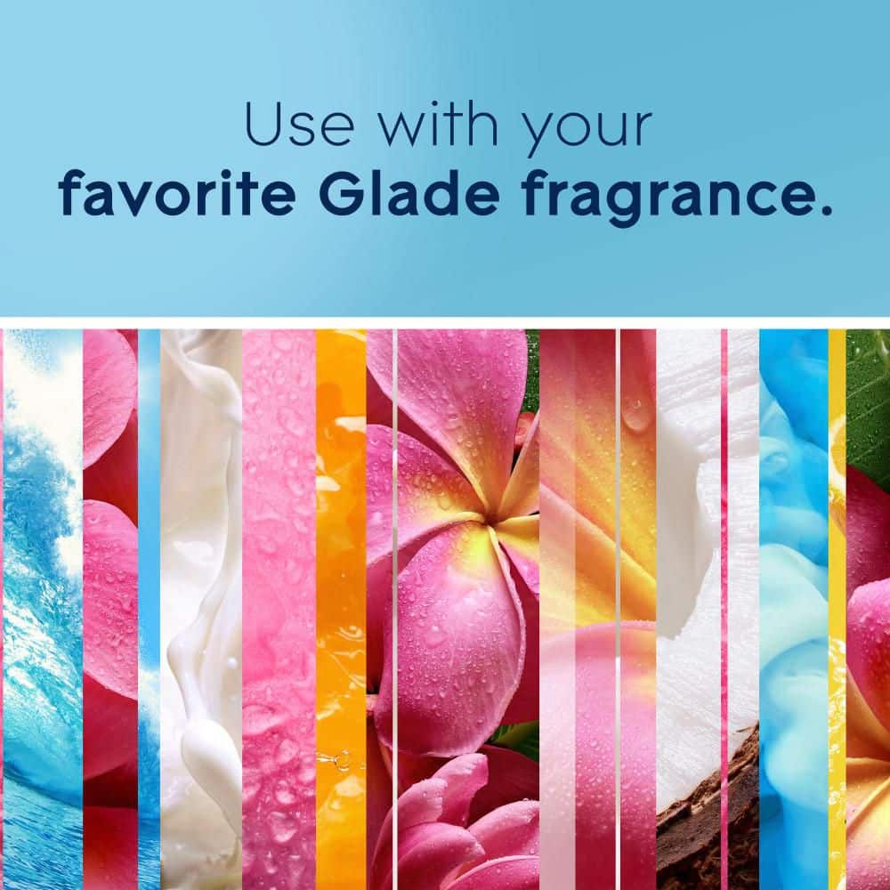 White Adjustable Scented Oil Air Freshener Warmer, 2-Pack