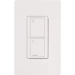 Simply Conserve Single-Pole Smart Home Push Button Rocker Light Switch with  Wi-Fi, White (10-Pack) SW-SP-100/240V-WiFi-WH-10PK - The Home Depot