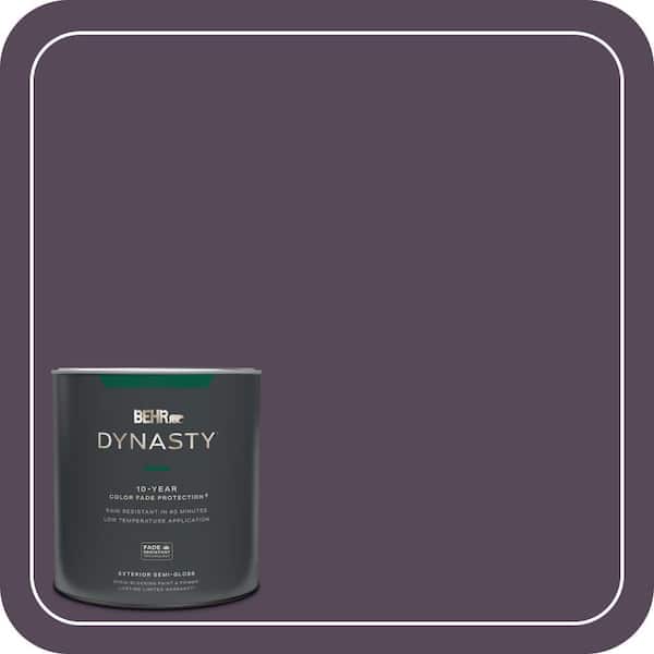 BEHR DYNASTY 1 qt. #M100-7 Deep Merlot Semi-Gloss Exterior Stain-Blocking Paint & Primer
