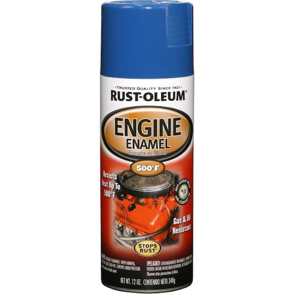 Rust-Oleum Automotive 12 oz. Semi-Gloss Ford Blue Engine Enamel Spray Paint (6-Pack)