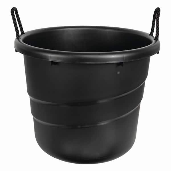 21 Gal. Utility Tub Storage Tote with Rope Handles