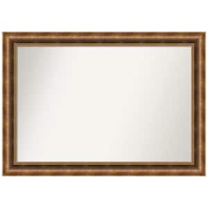 Manhattan Bronze 41.5 in. W x 29.5 in. H Rectangle Non-Beveled Wood Framed Wall Mirror in Bronze