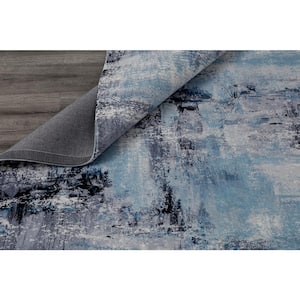 Denali Multi-Colored 5 ft. x 7 ft. Abstract Area Rug