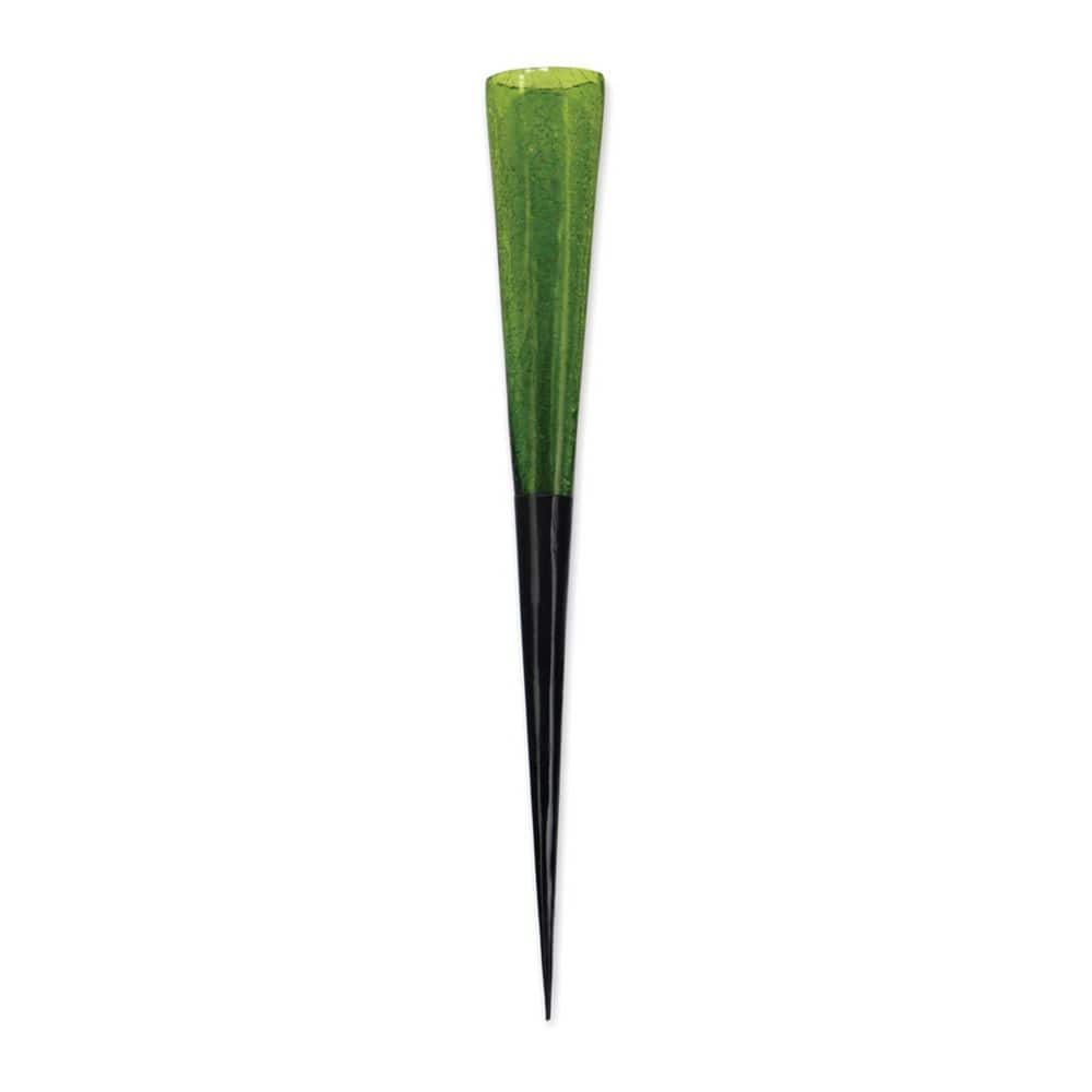 15.75 in.H Dark Green and Black Glass/Iron Outdoor Votive Sparkle Candle Holder Cone, Home & Garden Decor price history on PriceWatchPro