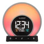 La Crosse Technology Soluna C79141 Mood Light Alarm Clock with Temperature and Humidity