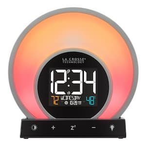 Soluna C79141 Mood Light Alarm Clock with Temperature and Humidity