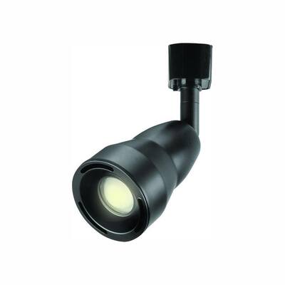 2.8 in. 6-Watt Black LED Adjustable Track Lighting Head