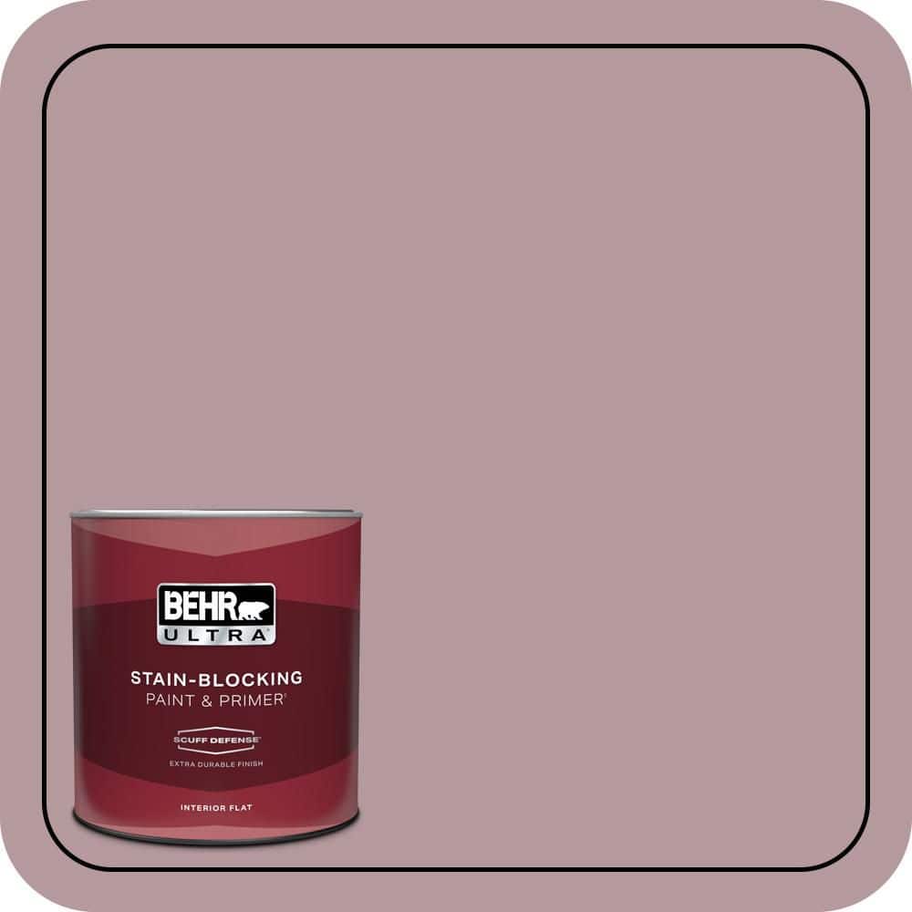 1 qt. #PMD-71 Twilight Blush Extra Durable Flat Interior Paint & Primer price history on PriceWatchPro
