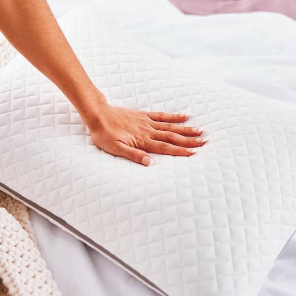 Serta perfect fashion curve memory foam pillow