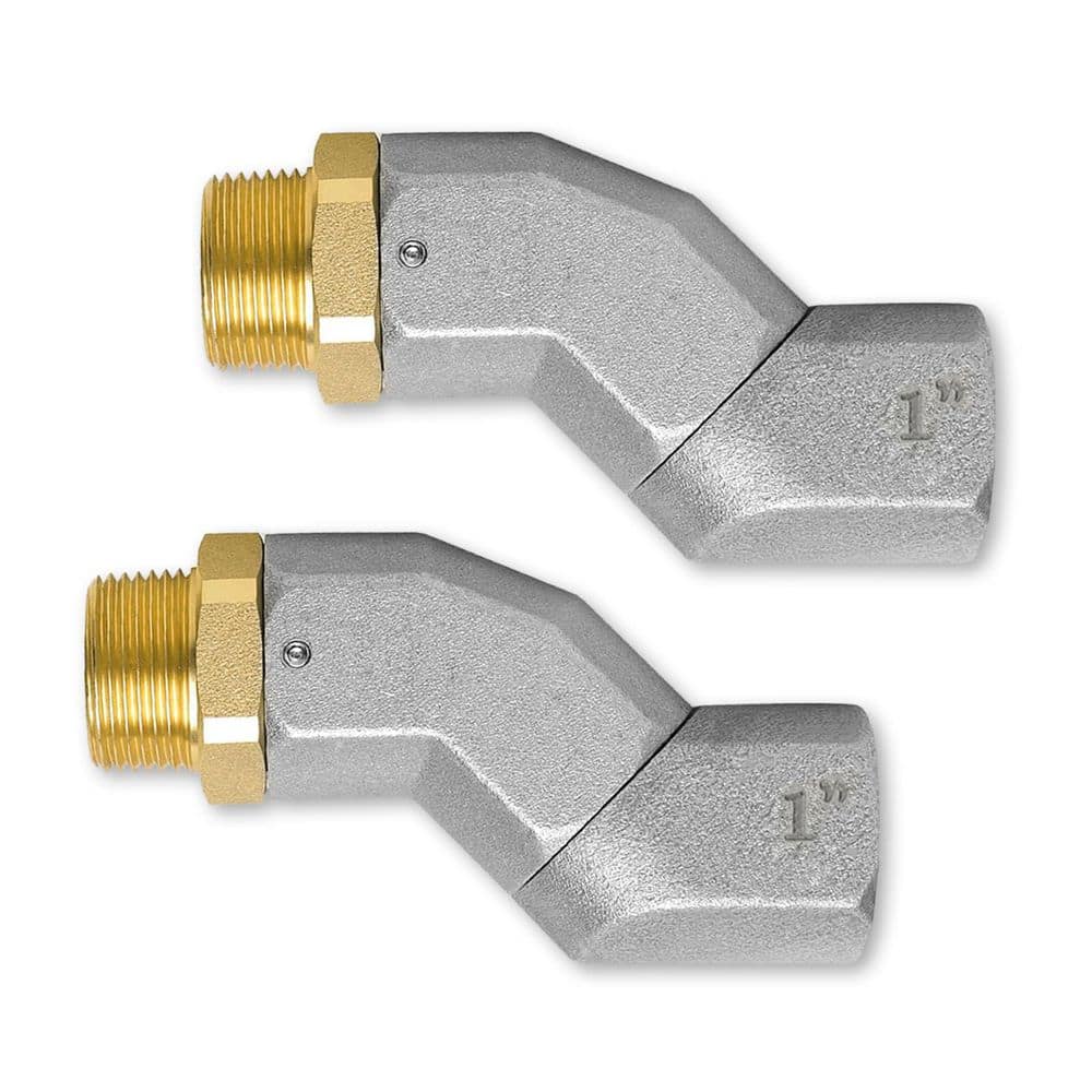 2-Piece 1 Inch NPT Fuel Hose Swivel 360 ° Rotating Connector for Fuel Nozzle Multi Plane Swivel Anti Rust price history on PriceWatchPro