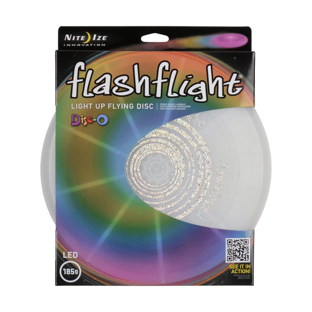 UPC 094664410343 product image for Flashflight LED Light-Up Flying Disc in Disc-O | upcitemdb.com