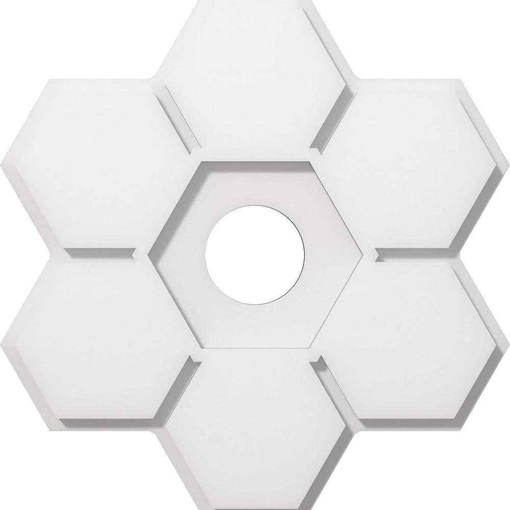 1 in. P X 5-1/2 in. C X 16 in. OD X 3 in. ID Daisy Architectural Grade PVC Contemporary Ceiling Medallion price history on PriceWatchPro