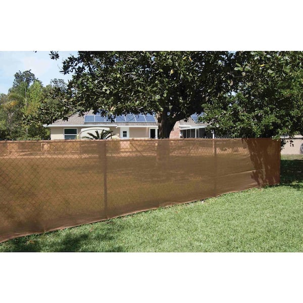 50 Ft Mesh Fabric Privacy Fence Screen, Outdoor Fabric Privacy Screen