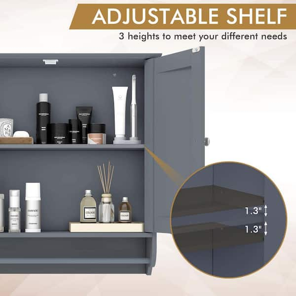 Upgrade Your Medicine Cabinet with a Sturdy Replacement Shelf - Full  Lengths (12, 12.5,12.75, 13, 13.25, 13.5, 13.75, 14 and 14.5) -  Depth 3