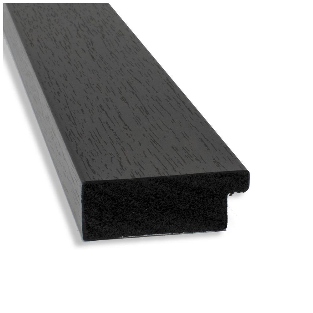 Espresso Wood Full Length Rectangular Bathroom Mirror