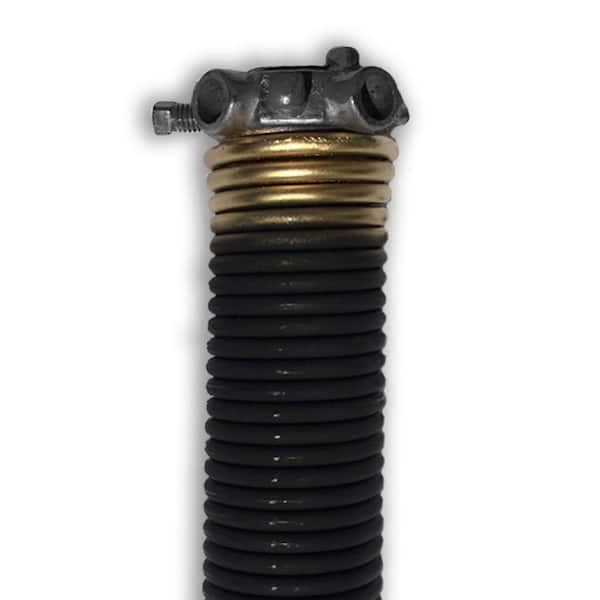 DURA-LIFT 0.250 in. Wire x 1.75 in. D x 39 in. L Torsion Spring in Gold Left Wound Single for Sectional Garage Door
