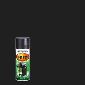 12 oz. High Heat Satin Bar-B-Que Black Spray Paint