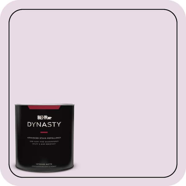 BEHR DYNASTY 1 qt. #M110-1 Twinkled Pink Matte Interior Stain-Blocking Paint & Primer
