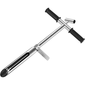 20 in. Soil Sampler Probe 304 Stainless Steel Handle Soil Sampling Probe Tool with Ejector and Foot Pedal