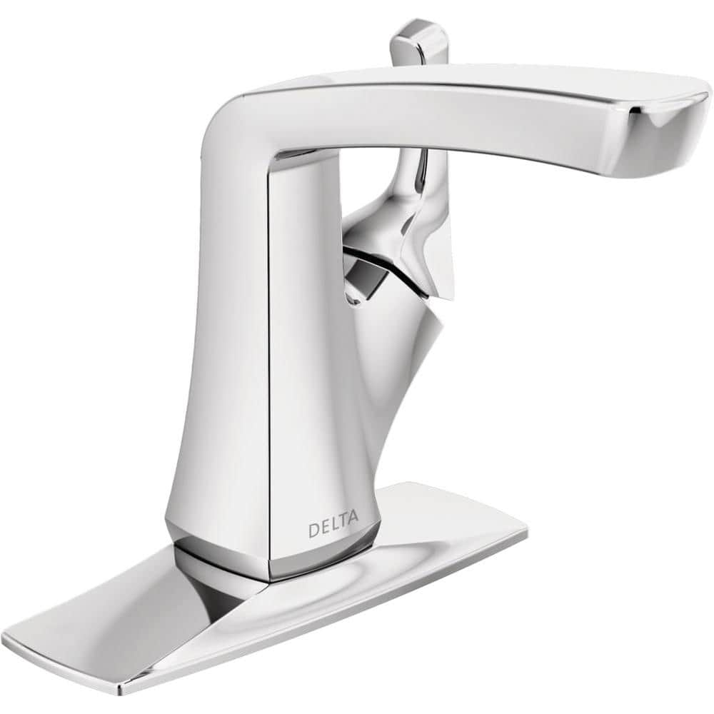 Delta Vesna 4 in. Centerset Single-Handle Bathroom Faucet in Chrome 15789LF