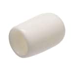 1/4 in. White Rubber Thread Protectors (2-Piece)