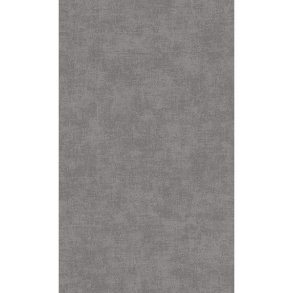 Walls Republic Dark Grey Concrete Plain Printed Non-Woven Paper Non Pasted Textured Wallpaper 57 sq. ft.