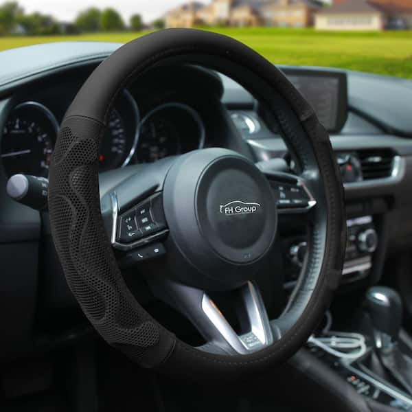 Leather Car Steering Wheel Cover for Good Grip Auto Accessories