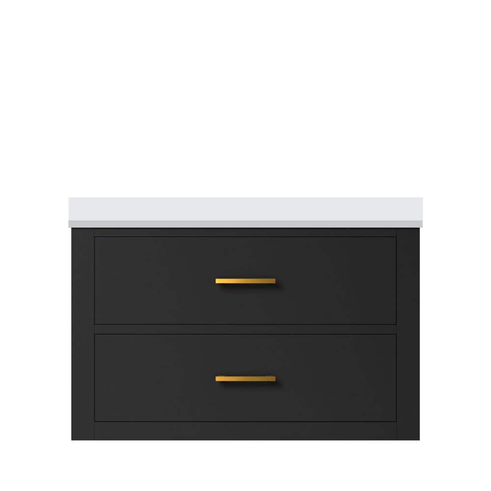 Sherman 30 in W x 22 in D Black Double Bath Vanity with Cultured Marble Top price history on PriceWatchPro