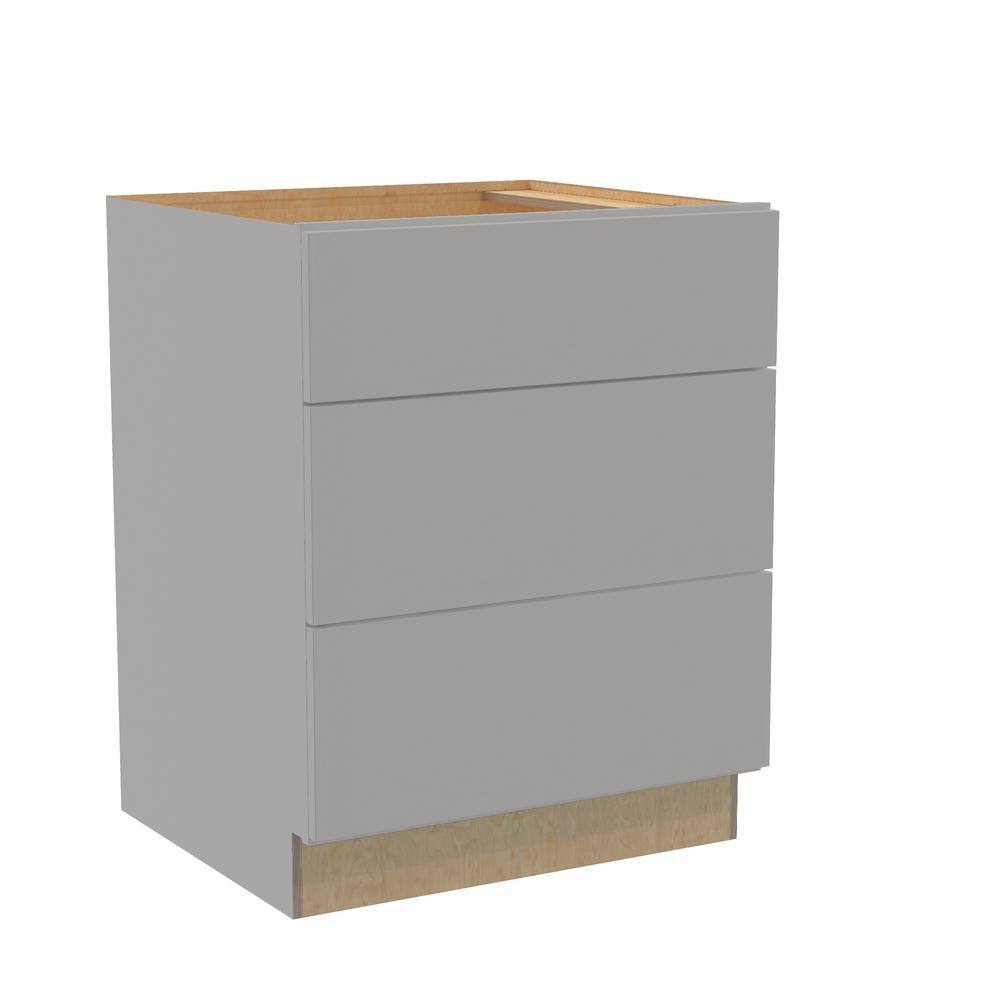 Hargrove 27 in. W x 24 in. D x 34.5 in. H Assembled Plywood Drawer Base Kit