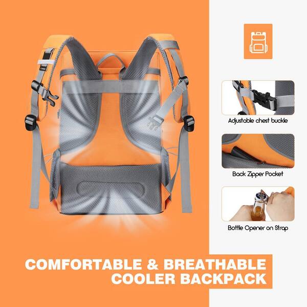 Angel Sar 32 L. Leakproof Soft Backpack Cooler Bag for  display picture 3