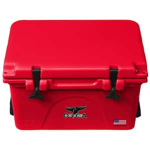 26 qt. Hard Sided Cooler in Red