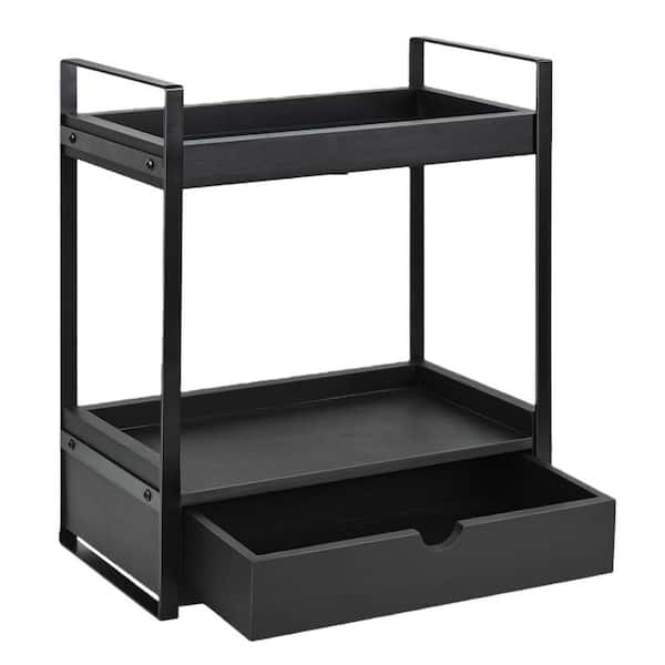 Wudkey 1-Piece Bathroom Accessory Set, 2-Tier Bathroom Organizer