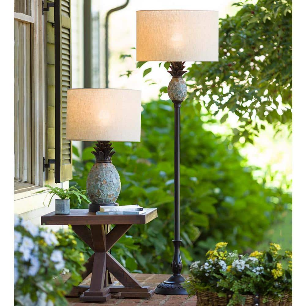 Claremont Natural Eucalyptus Wood Indoor/Outdoor Side Table
