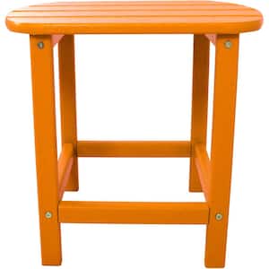 Tangerine All-Weather Patio Side Table