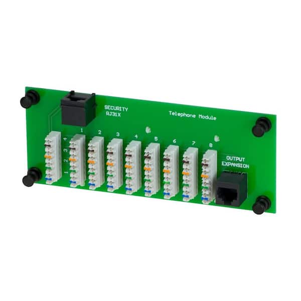 Commercial Electric 1 x 8 Telephone Module