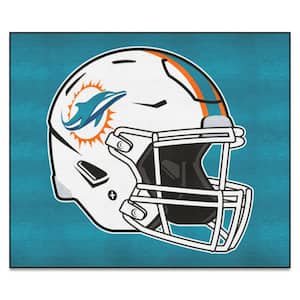 NFL - Miami Dolphins Helmet Rug - 5ft. x 6ft.