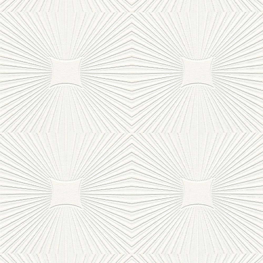 Silvie White Tin Burst Textured Non-pasted Vinyl Wallpaper Sample price history on PriceWatchPro