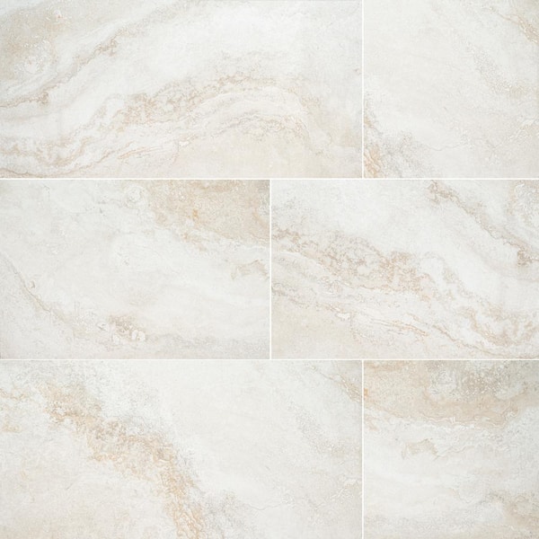 Msi Livingstyle Travertino 2 Cm X 18 In X 36 In Matte Porcelain Paver Tile 24 Cases216 Sq 5821