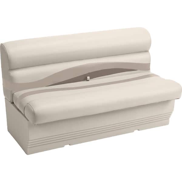 Premier Pontoon 50 In Bench Seat With Base Stone Mocha Java Khaki Bm1145 1066 - Pontoon Boat Bench Seat Cushions