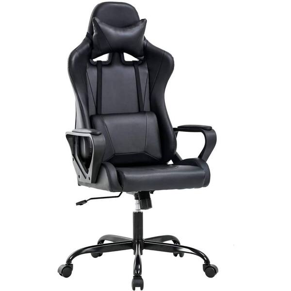 Gaming Chair for Adult Office Desk Chair Ergonomic Computer Chair with  Lumbar Support Armrest Adjustable Cheap Video Game Chairs Reclining Rolling