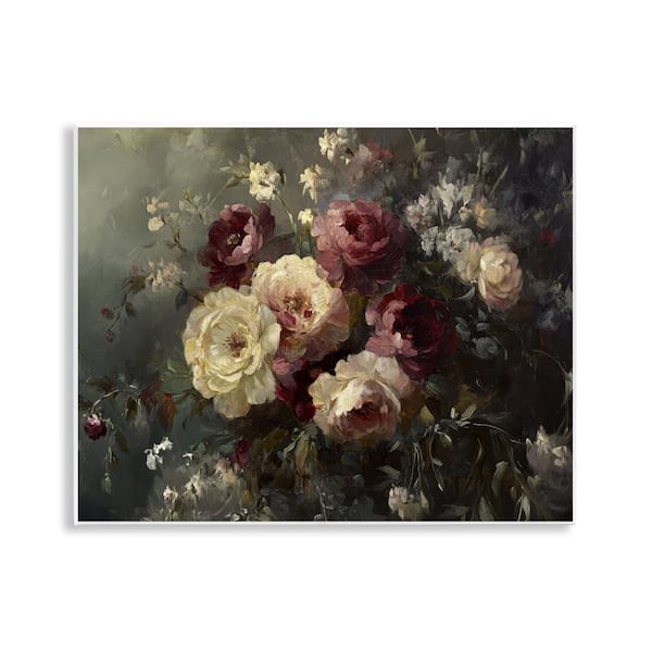 Floral Decadence Bouquet by Petal Prints Design Unframed Nature Graphic Art Print 11 in. x 14 in.