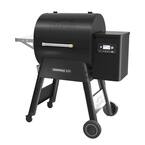 Ironwood 650 Wi-Fi Pellet Grill and Smoker in Black with Cover